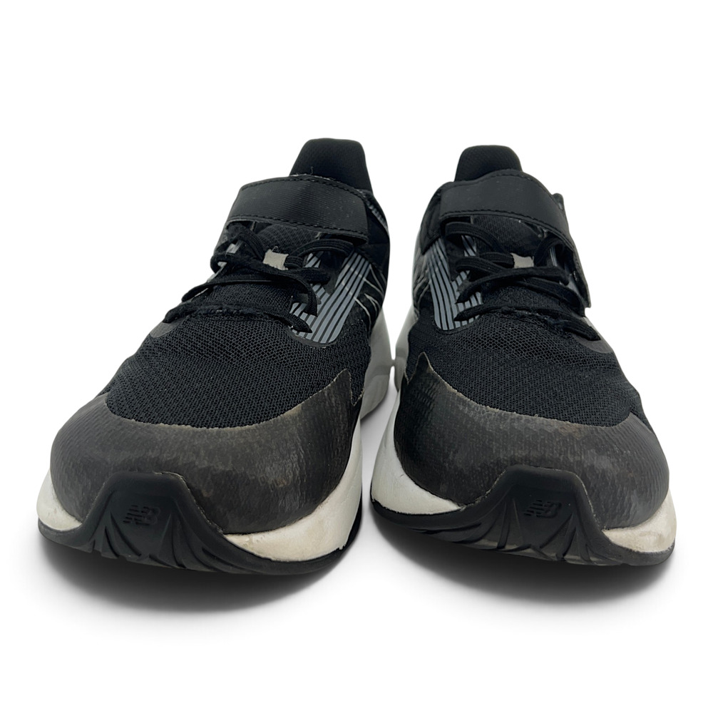 New Balance Boys' US 7 XW Rave Run v2 Black Athletic Shoes - Picture 4 of 7